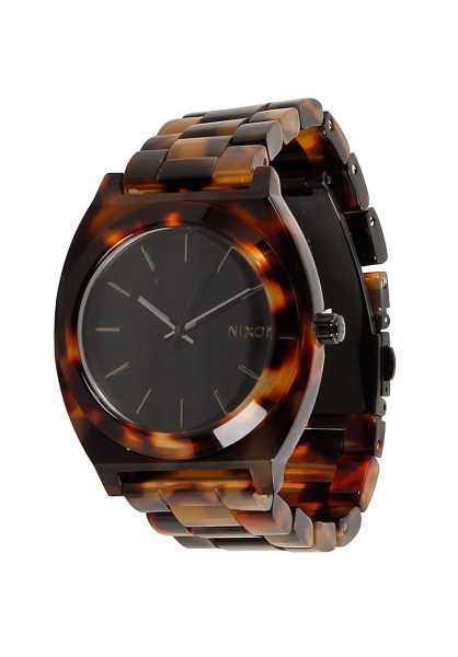 Nixon Time Teller Acetate - Marrone Donna Moda Orologi (G7608)